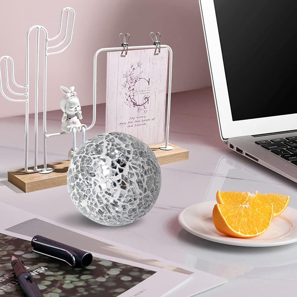 Amazon.co.jp: Hiziwimi 装飾ボール6個セット、6cm/2.4インチ モザイク